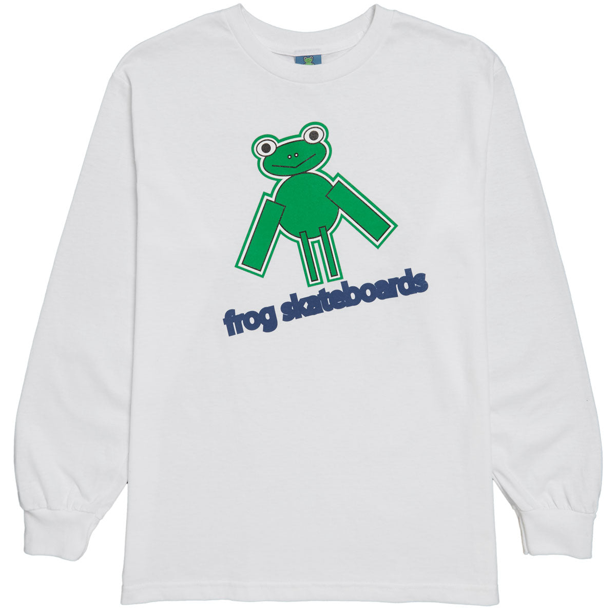Frog Perfect Frog Long Sleeve T-Shirt - White image 1