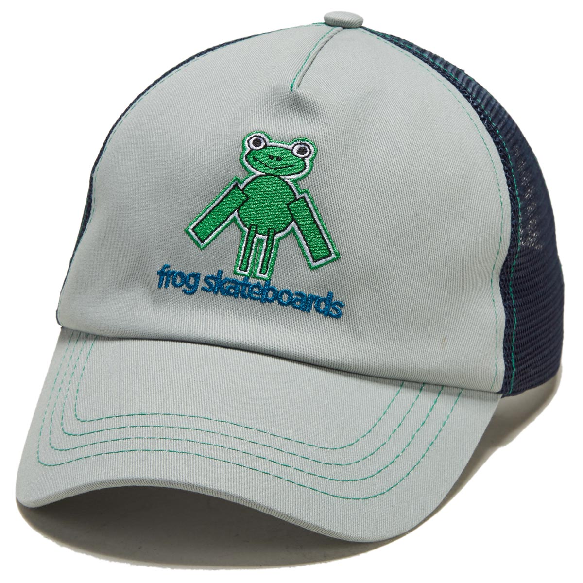 Frog Perfect Frog Trucker Hat - Grey/Navy image 1