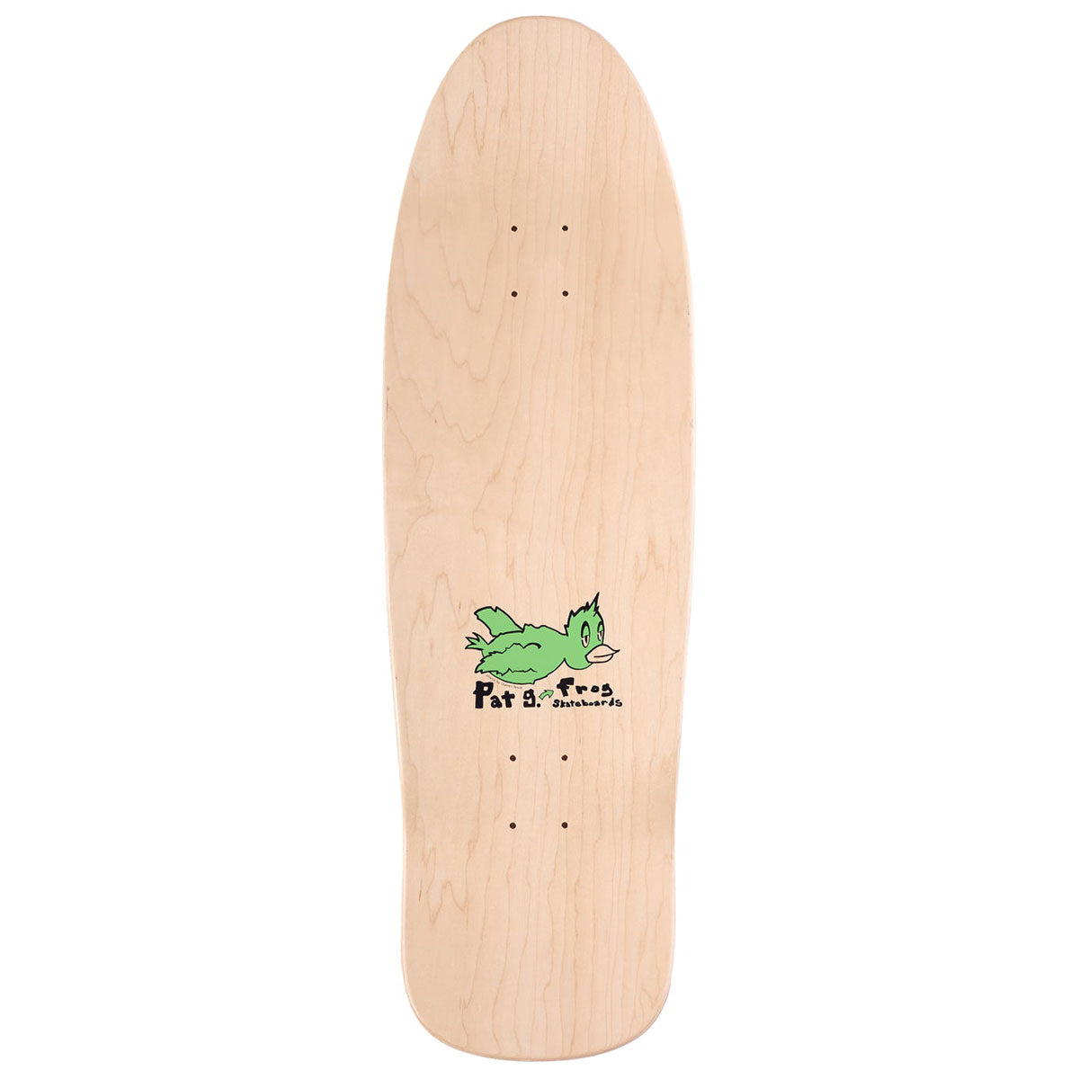 Frog Bird Girl Pat G Skateboard Deck - 9.80