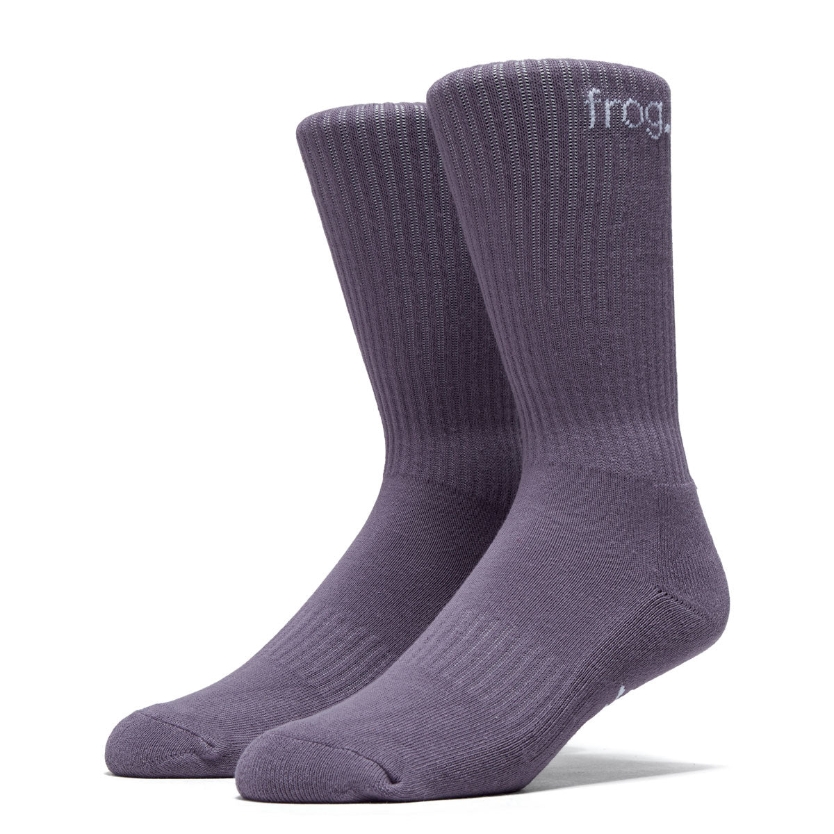 Frog Socks - Plum image 1
