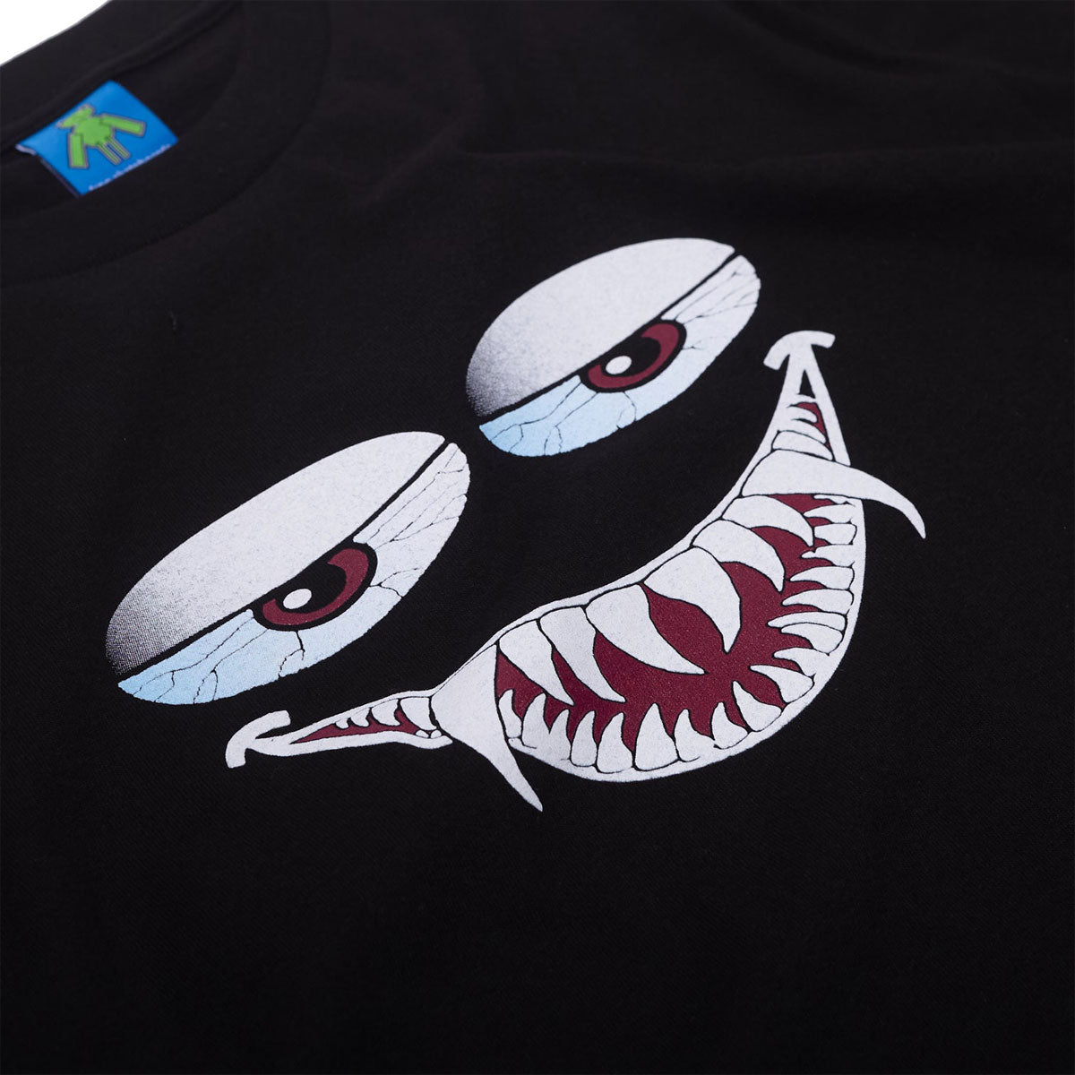 Frog Lazy Sk8 Demon T-Shirt - Black image 2