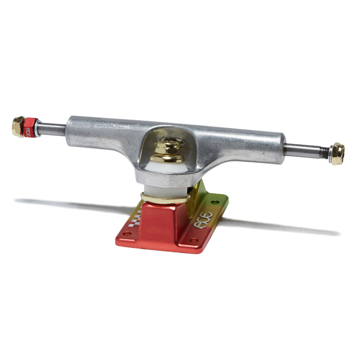 Ace AF1 Skateboard Trucks - Polished/Rasta - 33 image 2