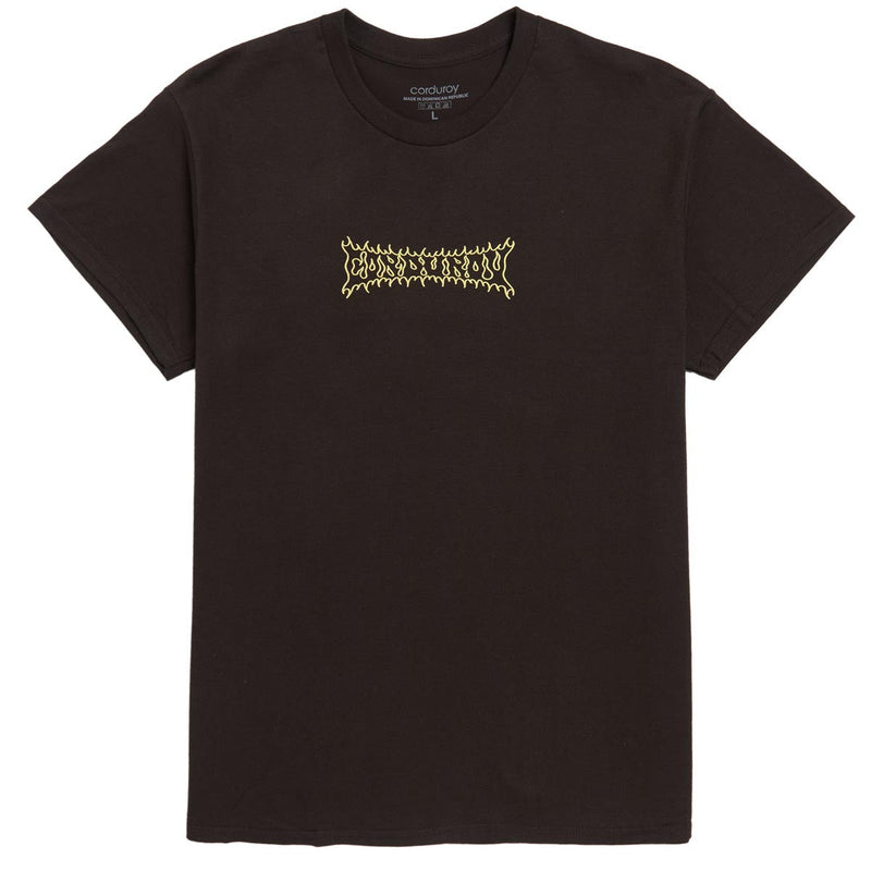 Corduroy Flash T-Shirt - Brown
