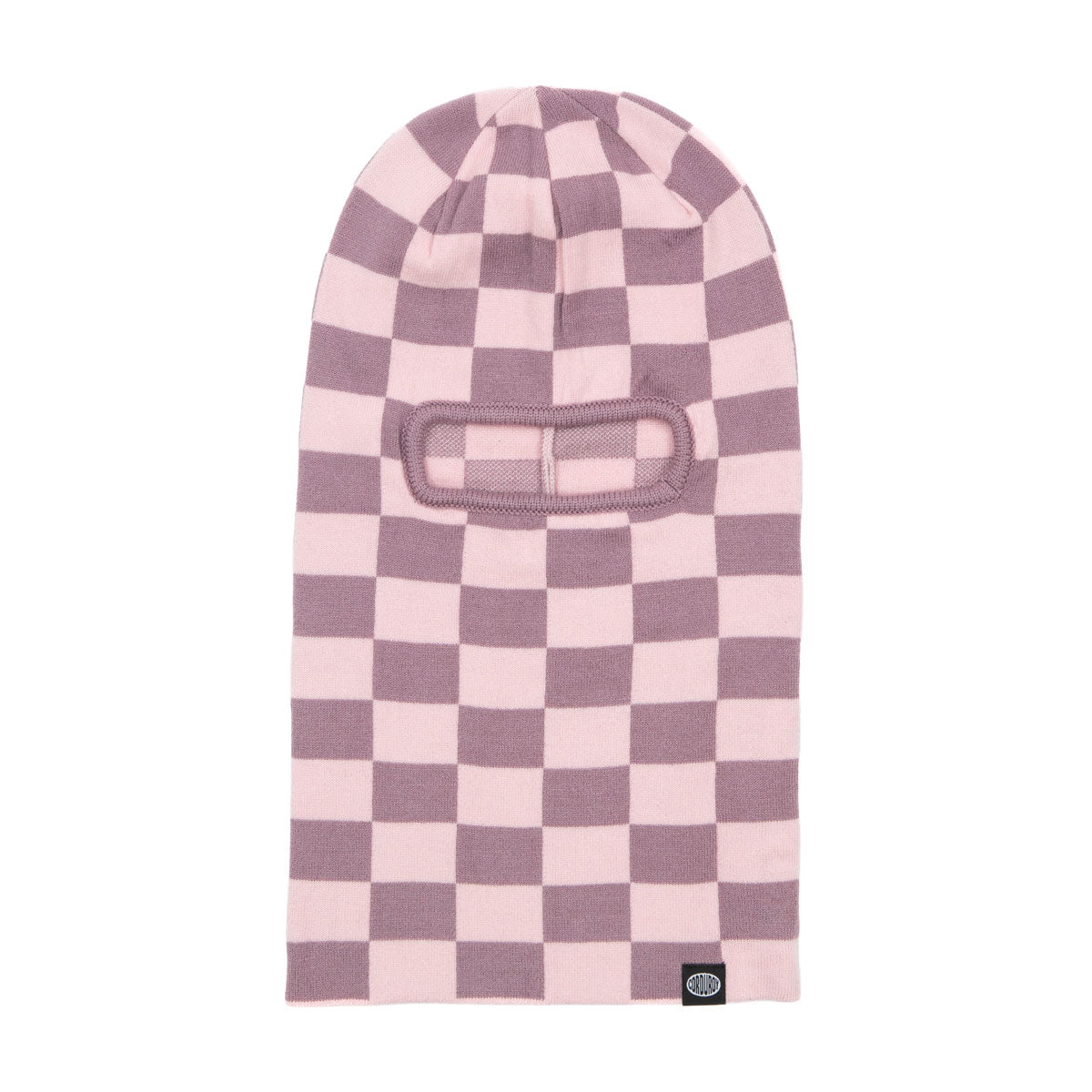 Corduroy Checkmate Ski Mask - Pink image 1