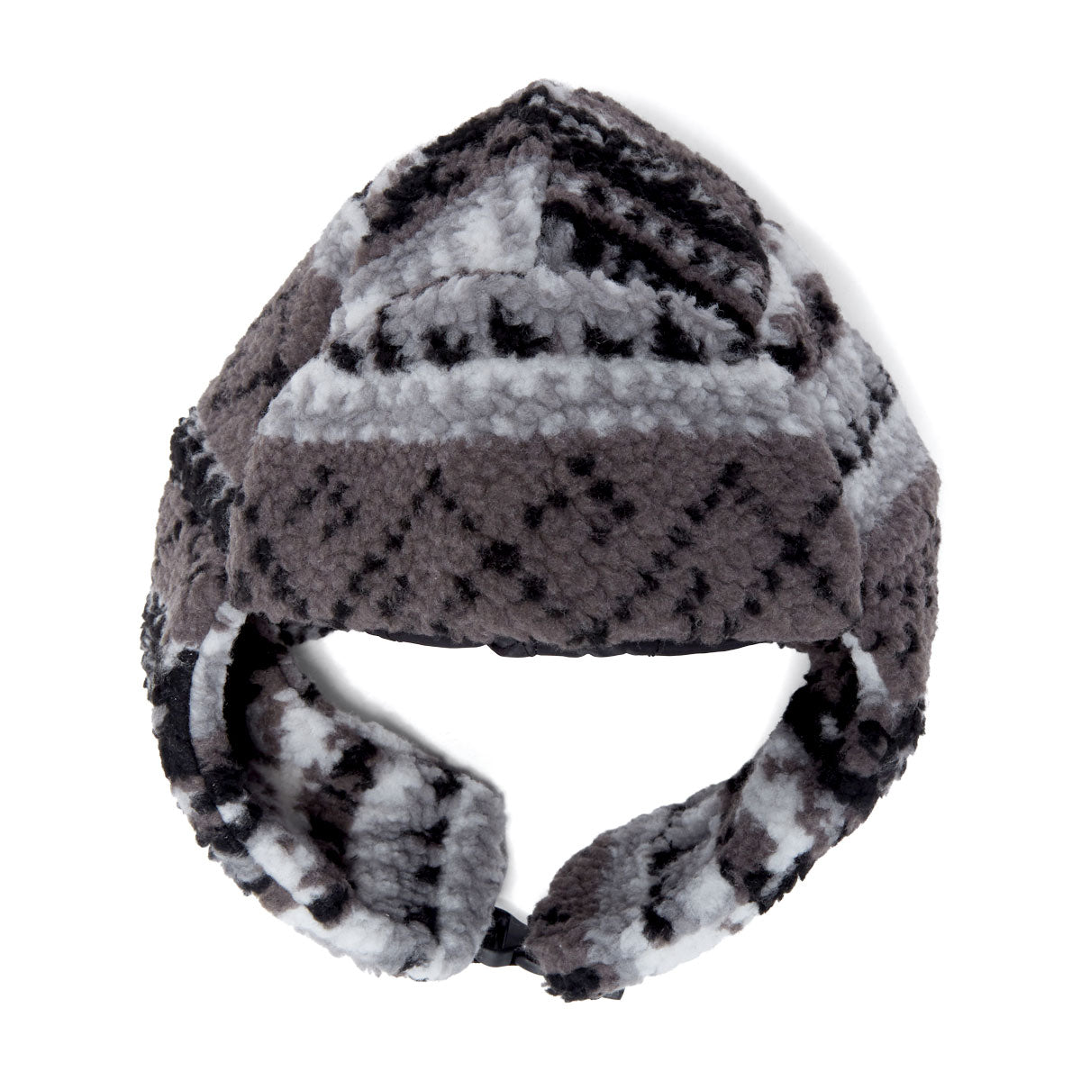 Corduroy Fleece Trapper Hat - Grey image 3