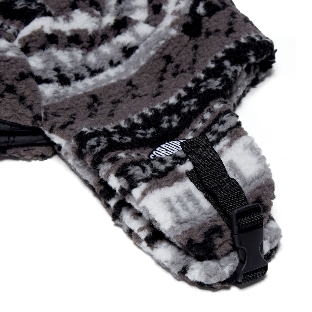 Corduroy Fleece Trapper Hat - Grey image 4