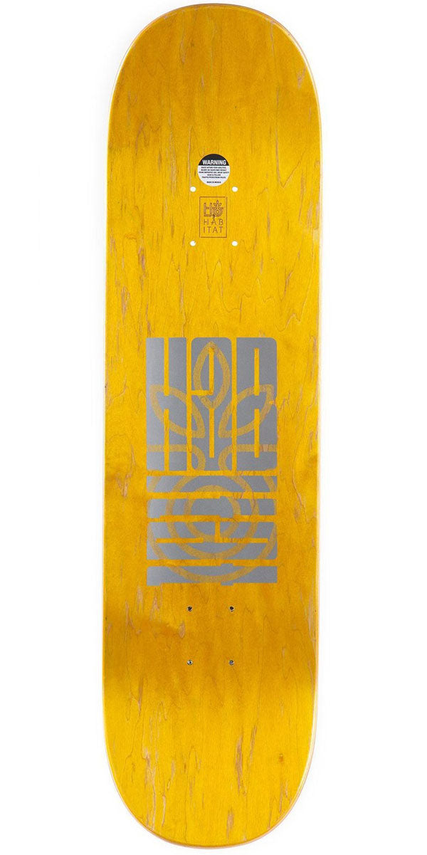 Habitat Apex Bold Twin Skateboard Complete - White - 8.50