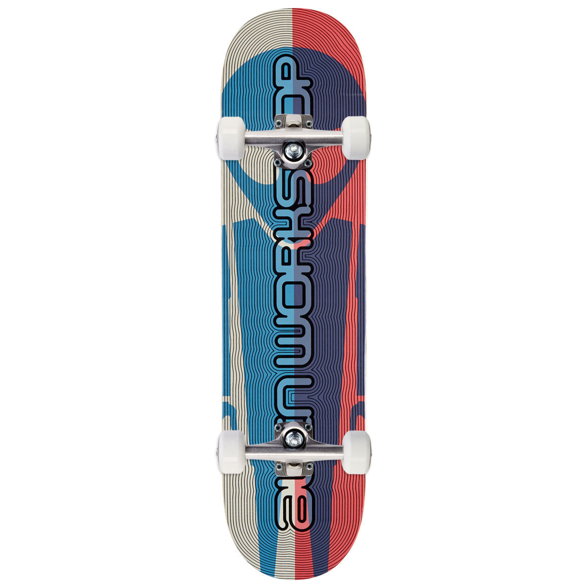 Alien Workshop Soldier Echoes Skateboard Complete - Red - 7.875