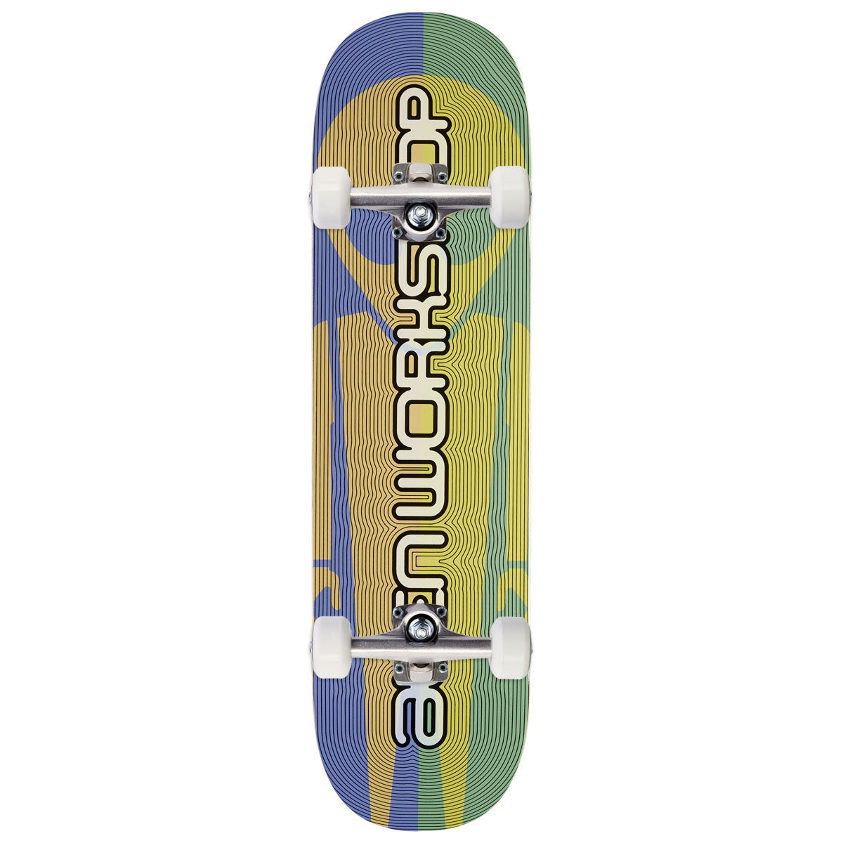 Alien Workshop Soldier Echoes Skateboard Complete - Green - 8.50