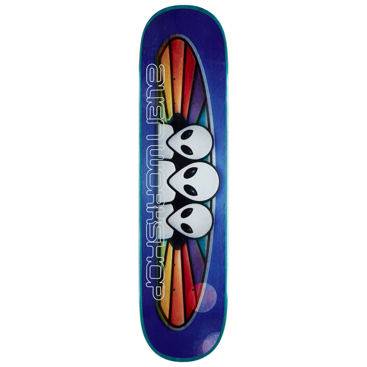 Alien Workshop Spectrum VHS Skateboard Deck - Blue - 7.75