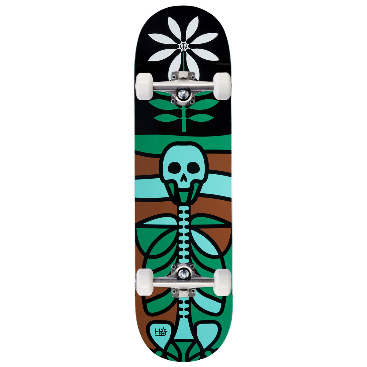 Habitat Peaced Out Skateboard Complete - 8.625