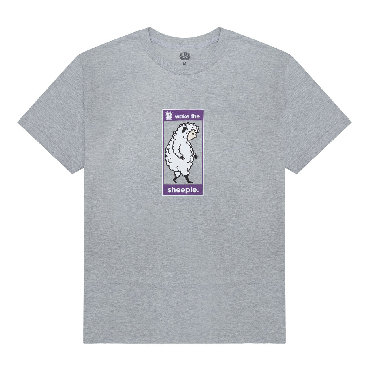 Alien Workshop Wake The Sheeple T-Shirt - Heather Grey image 1
