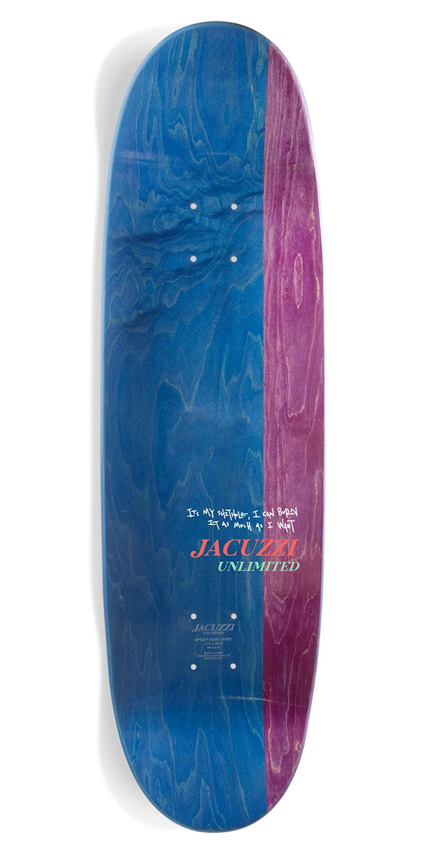 Jacuzzi Unlimited Jackson Pilz Lawn Fire Skateboard Deck - 9.125