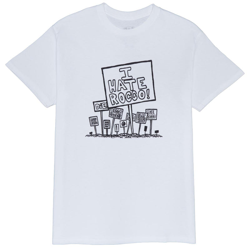 Heritage I Hate Rocco T-Shirt - White
