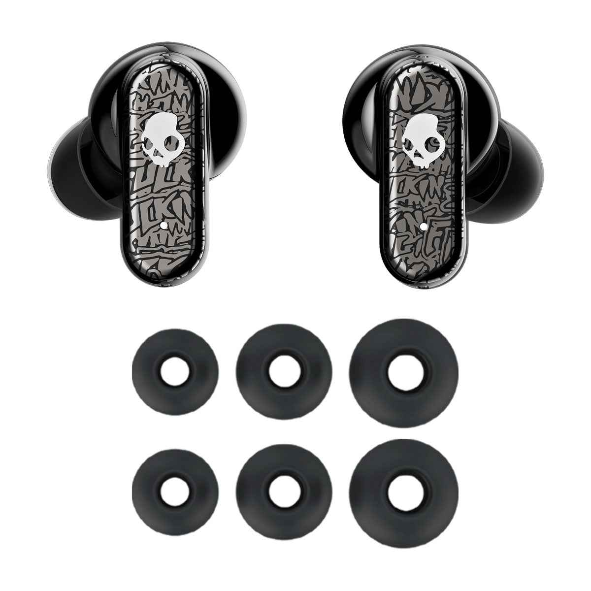 Skullcandy x Fucking Awesome Dime Evo Headphones - FA Silver image 3