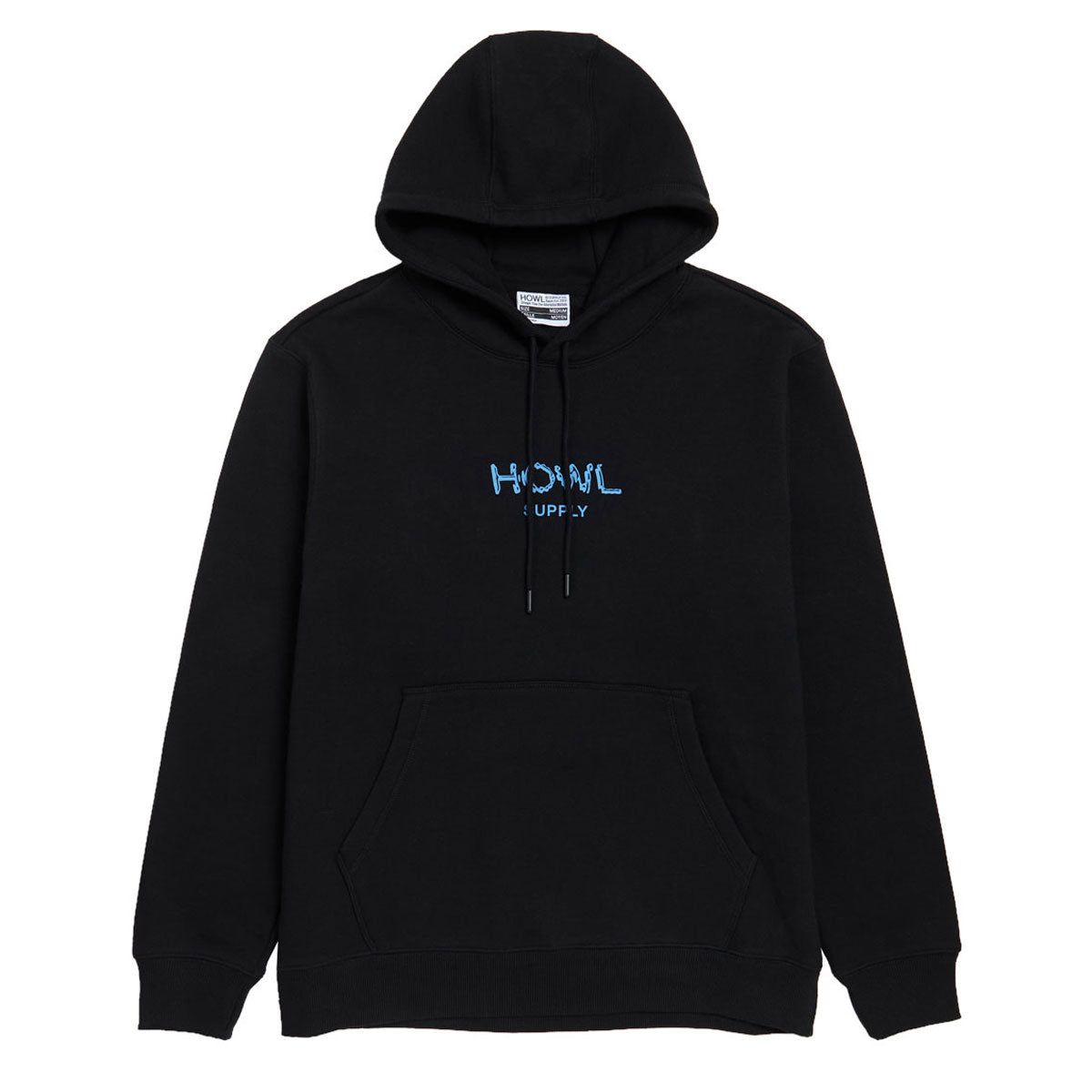 Howl DWR Logo Hoodie - Black image 1