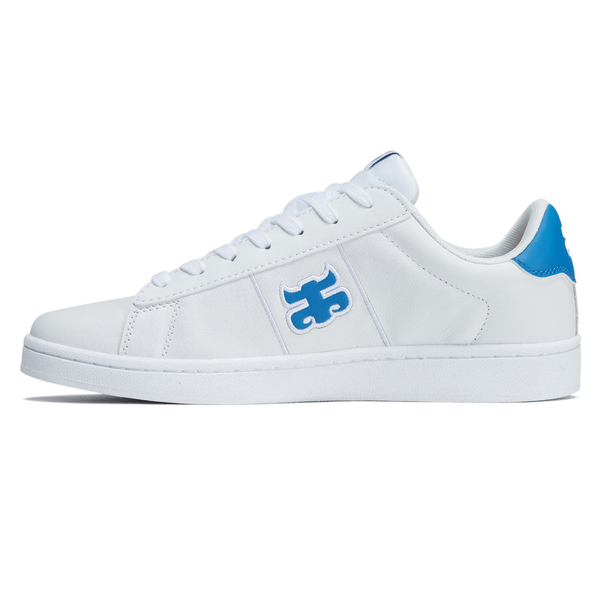 IPath Ace Shoes - White Leather/Caroline Blue image 2