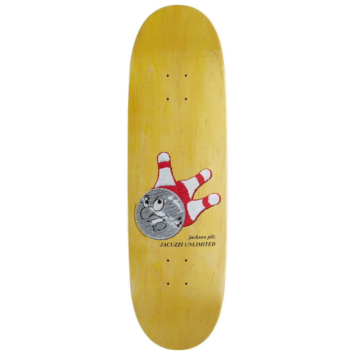 Jacuzzi Unlimited Jackson Pilz Bowler EX7 Skateboard Deck - 9.125