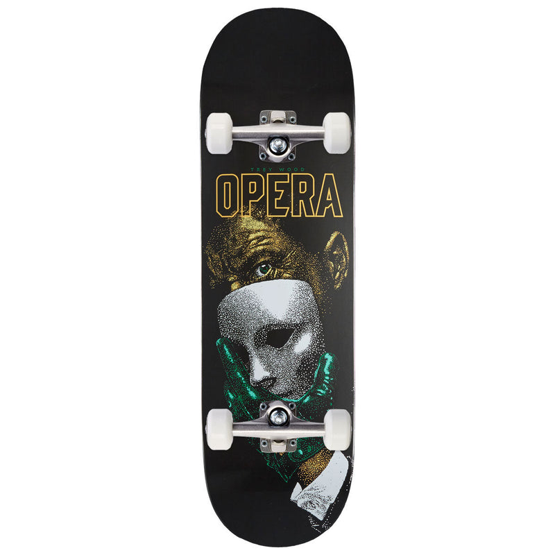 Opera Trey Wood Unmasked Act II EX7 Skateboard Complete - 9.00