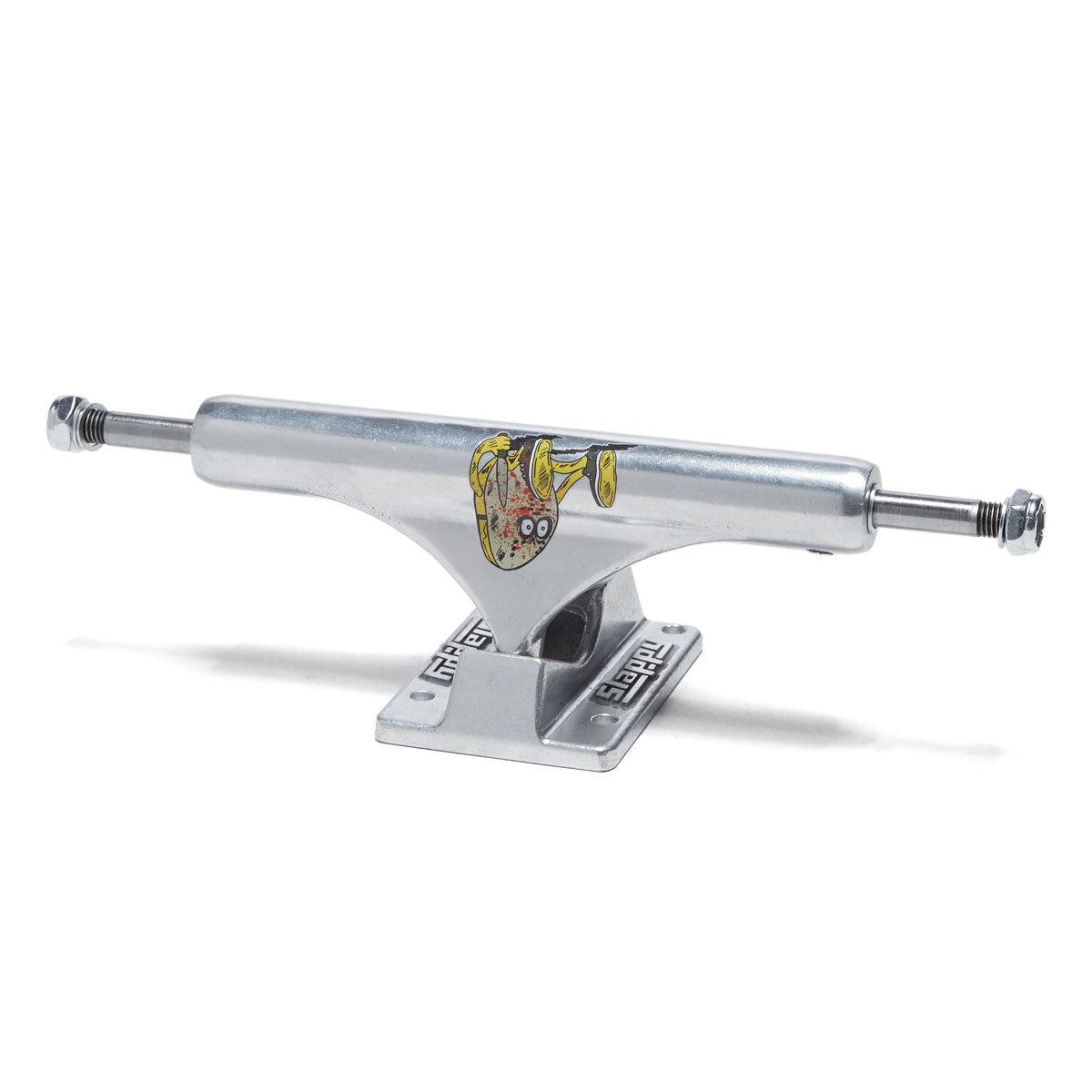Slappy ST1 Curb Killer Inverted Skateboard Trucks - Polished - 8.50