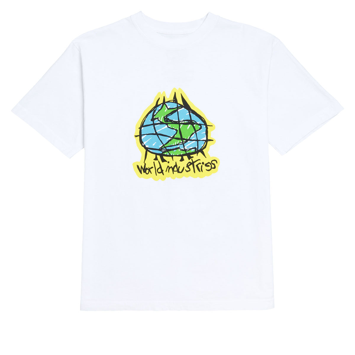 World Industries Scribble T-Shirt - White image 1