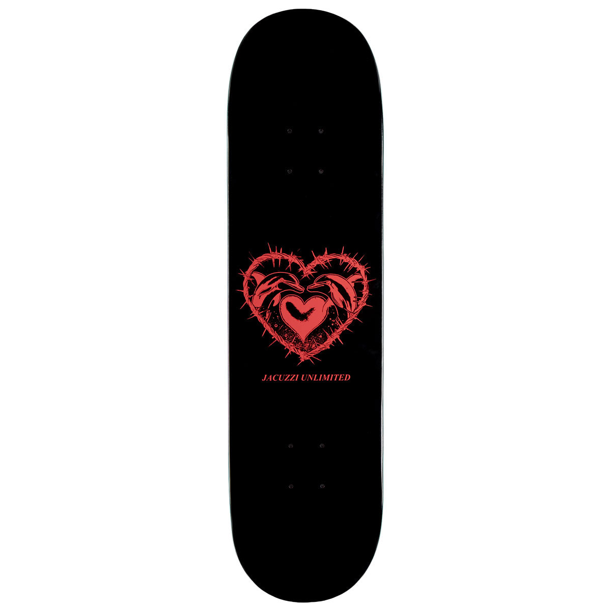 Jacuzzi Unlimited Dolphin logo EX7 Skateboard Deck - 8.25