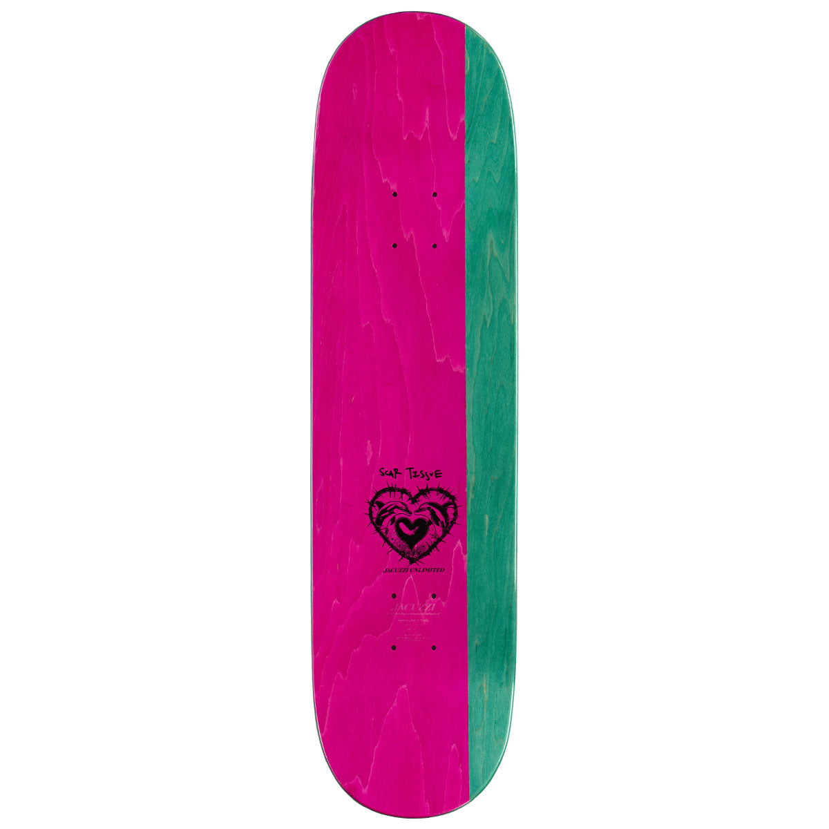 Jacuzzi Unlimited Dolphin logo EX7 Skateboard Deck - 8.50