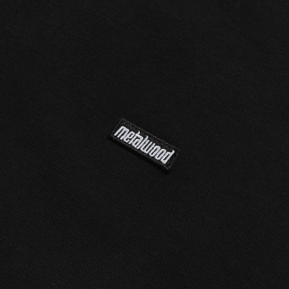 Metalwood Heavyweight Mini Metal Logo T-Shirt - Black II image 2