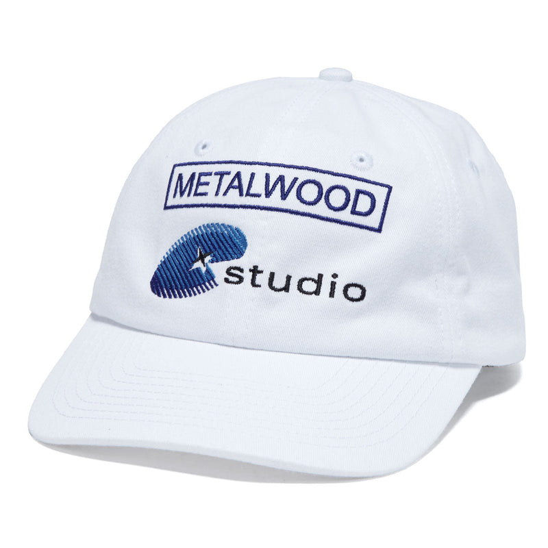 Metalwood Network 6 Panel Hat - White