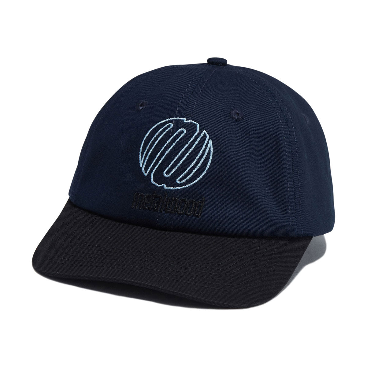 Metalwood Team Logo Dad Hat - Navy image 1