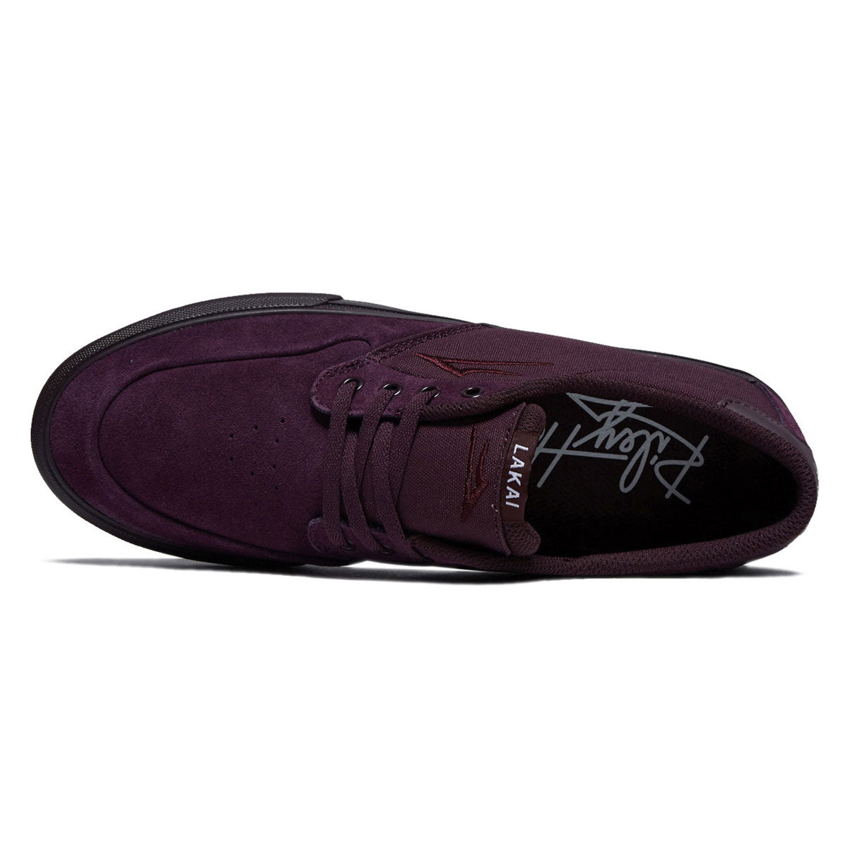 Lakai Riley 3 Shoes - Black Cherry Suede – Daddies Board Shop