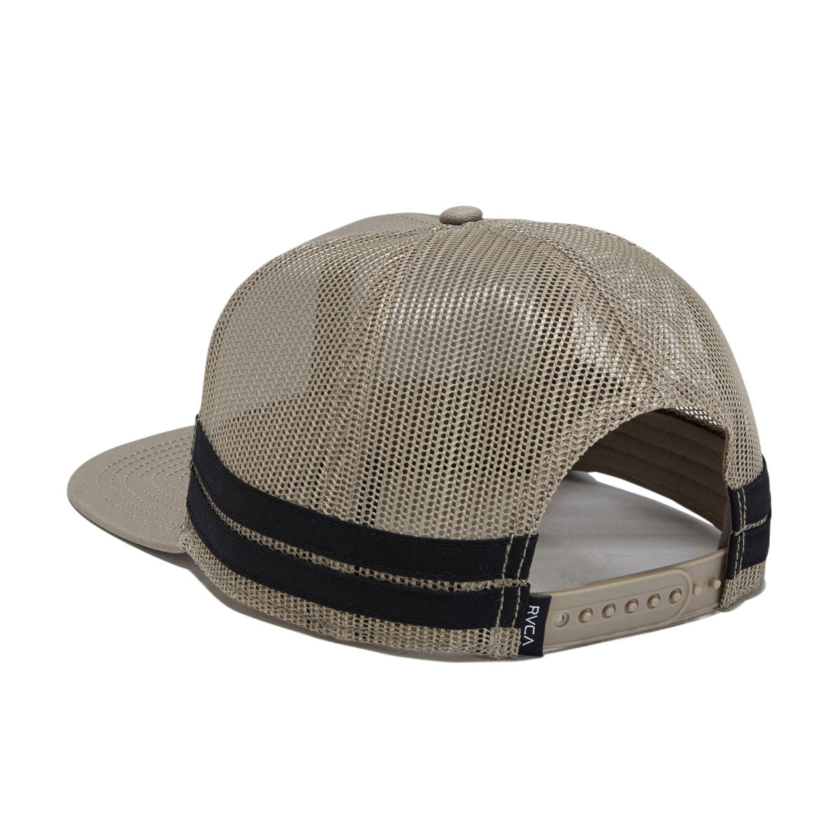 RVCA Band Shift Snapback Hat - Dark Khaki image 2