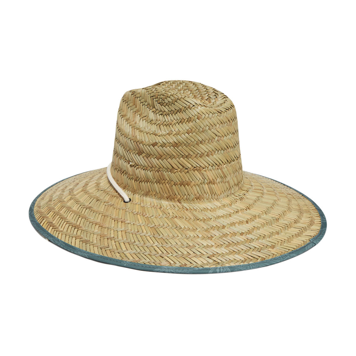 RVCA Exotica Straw Lifeguard Hat - Olive image 2