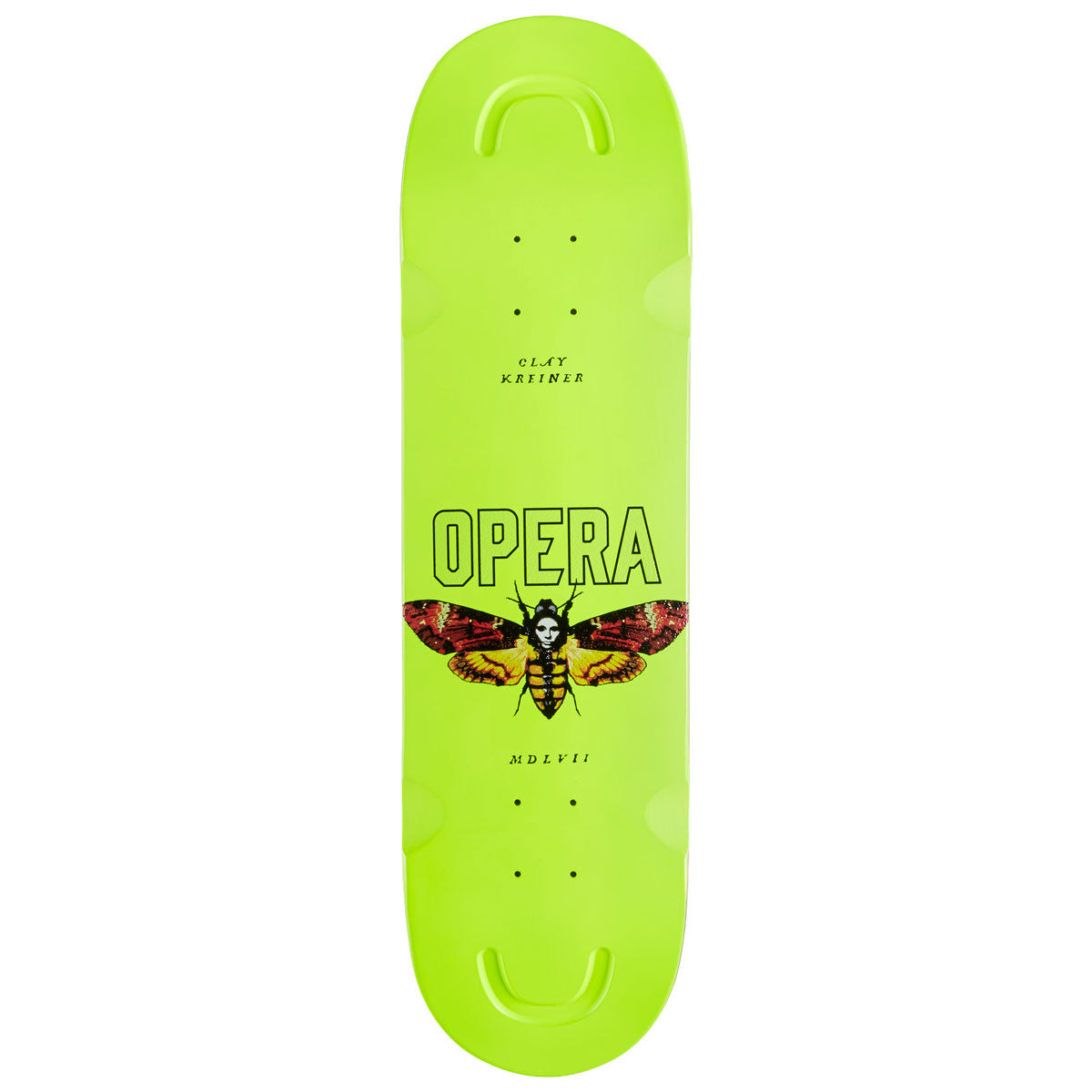 Opera Clay Kreiner Moth EX7 Skateboard Deck - 8.50
