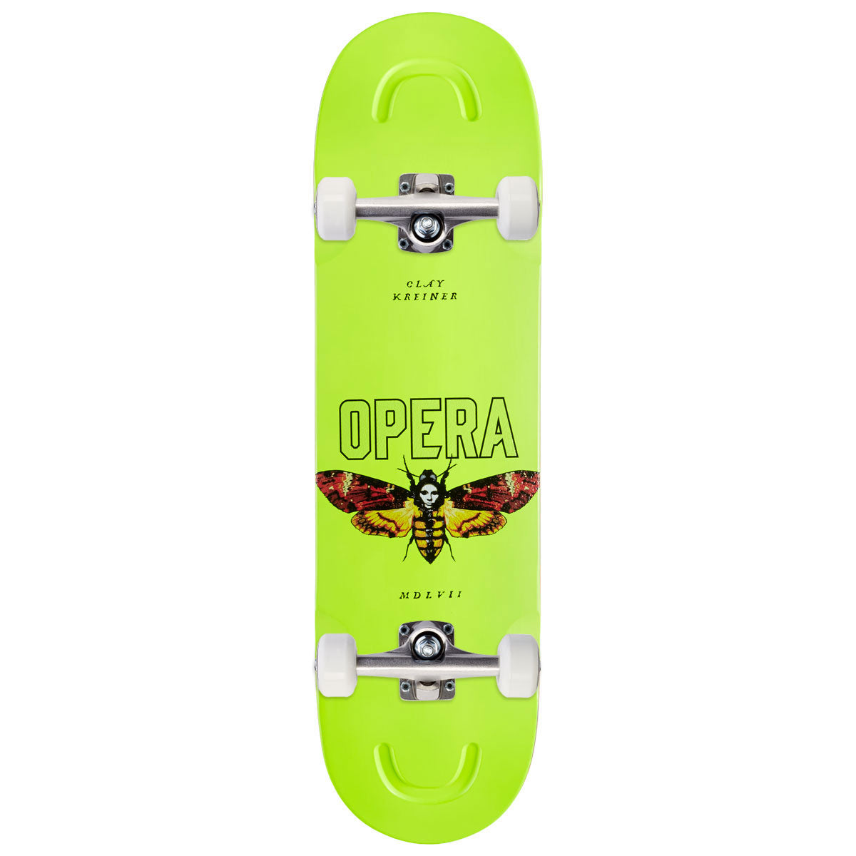 Opera Clay Kreiner Moth EX7 Skateboard Complete - 8.50