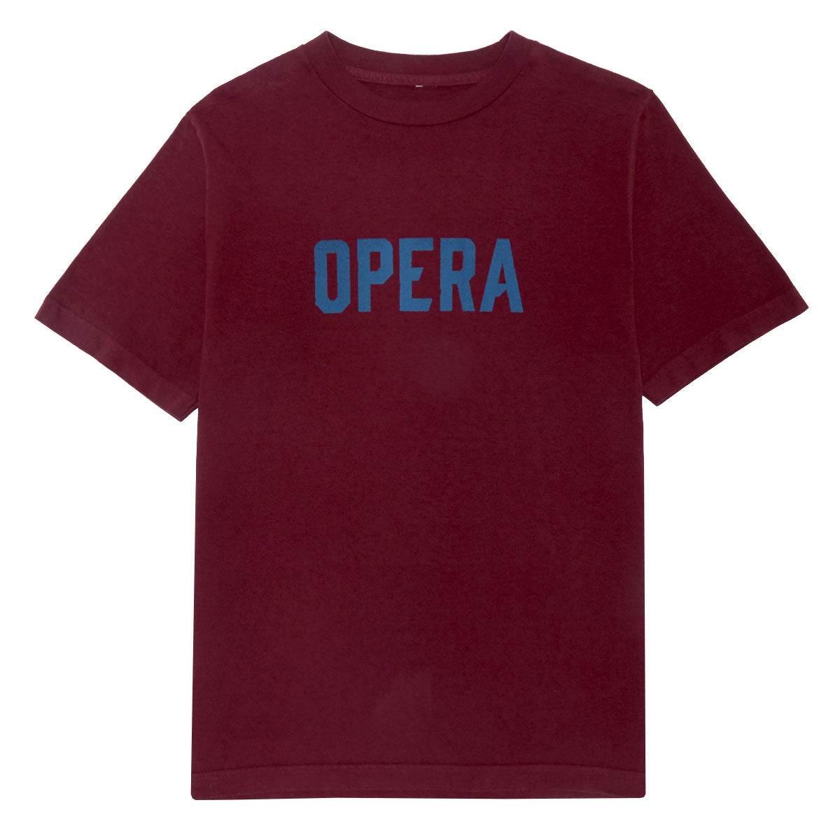 Opera Font T-Shirt - Burgundy image 1