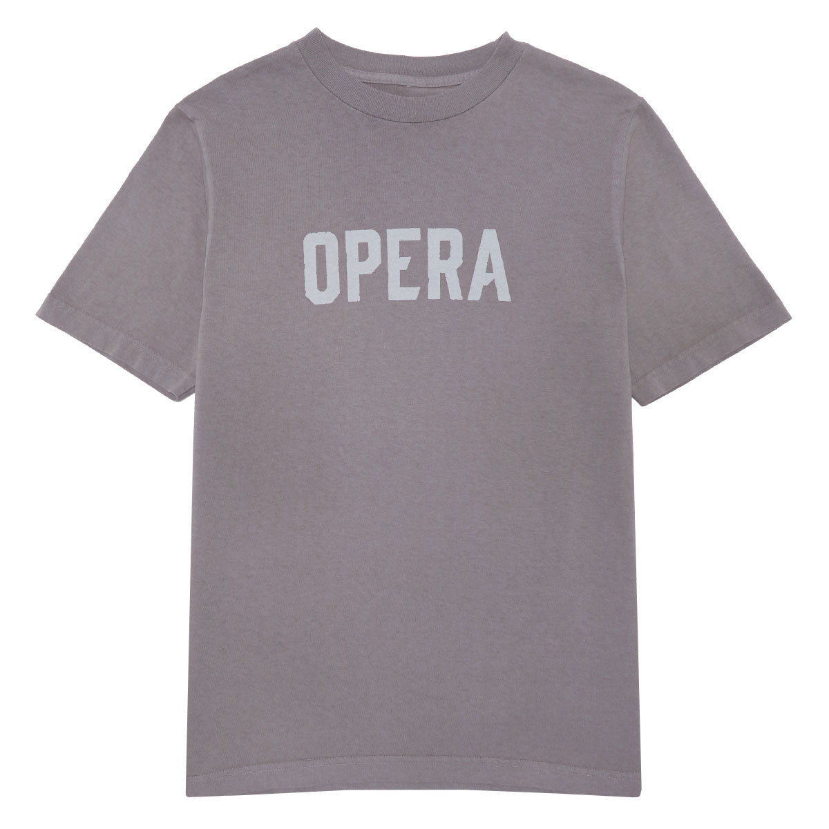 Opera Font T-Shirt - Smoke image 1
