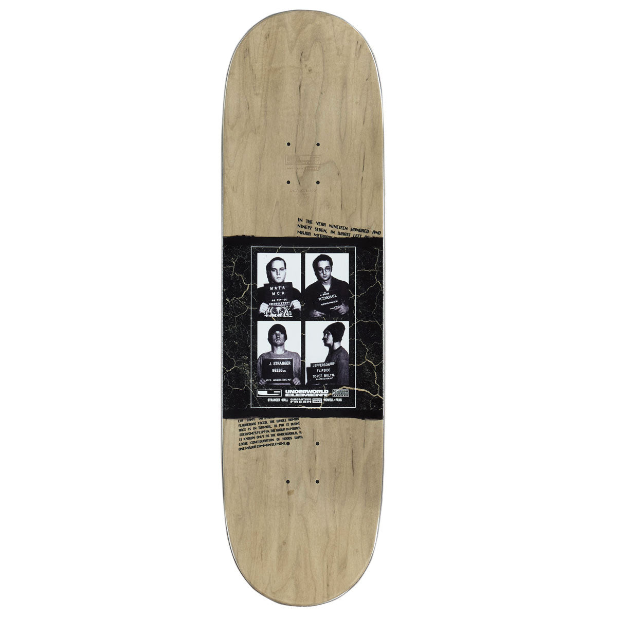 Underworld Element Mugshots EX7 Skateboard Complete - 9.00