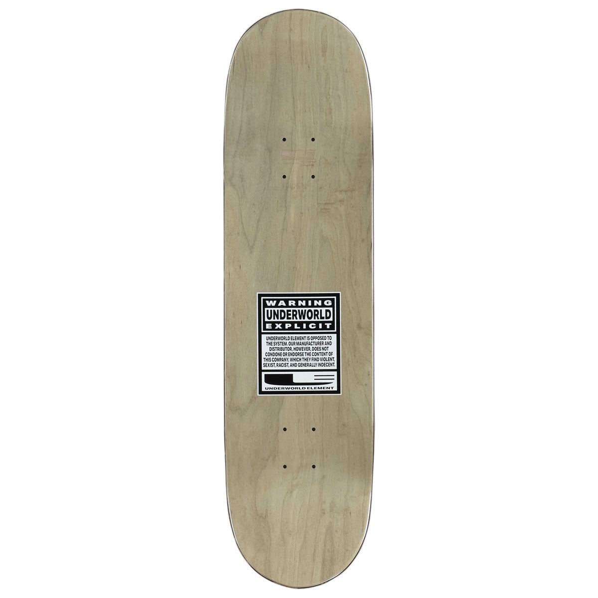 Underworld Element OG Logo EX7 Skateboard Deck - 8.50