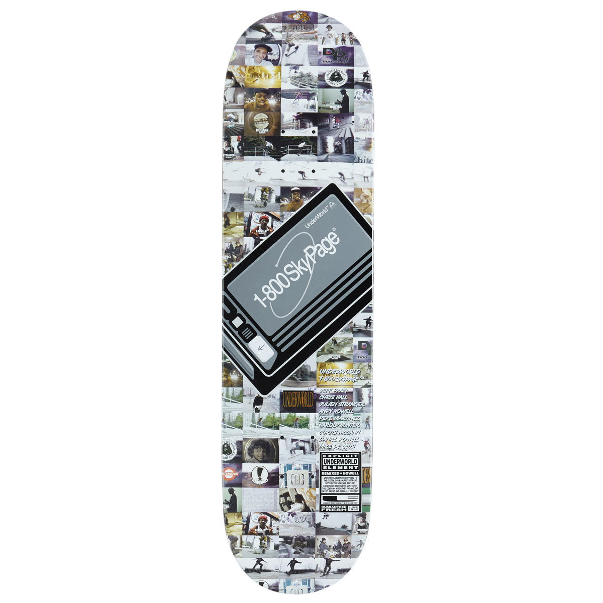 Underworld Element SkyPager EX7 Skateboard Deck - 8.25