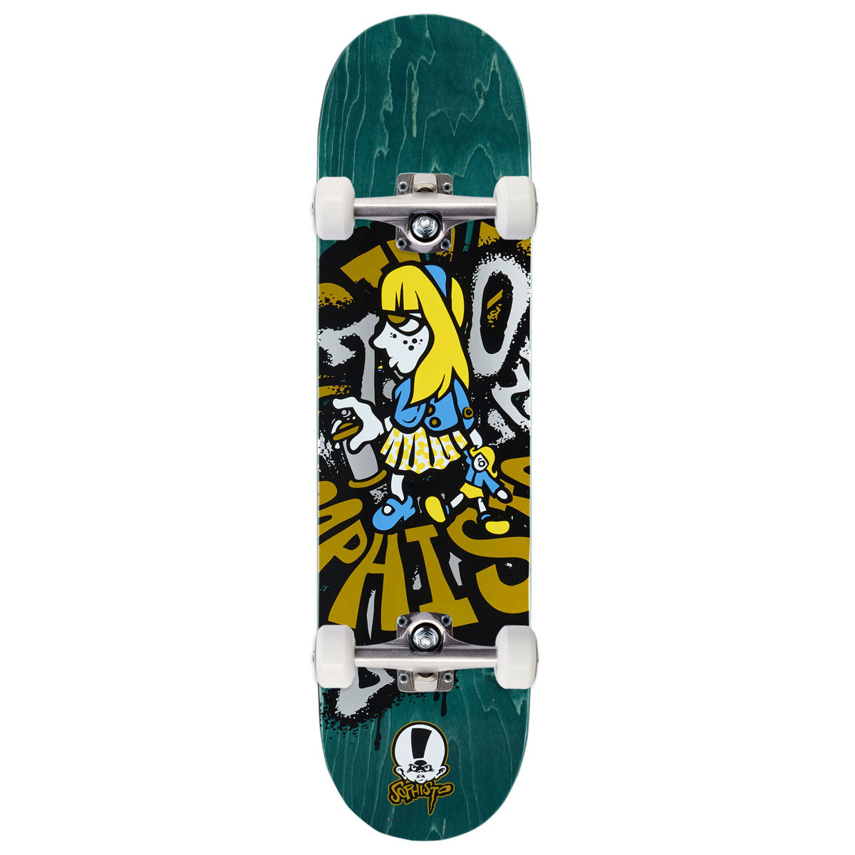 Zero Sophisto Suzie Spraycan EX7 Skateboard Complete - 8.25