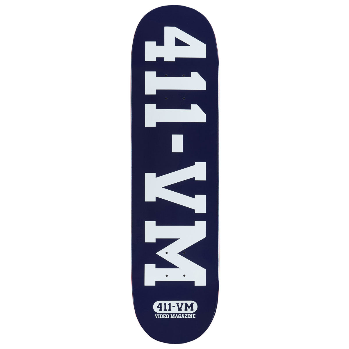 411VM Athletic Skateboard Deck - Navy - 8.25