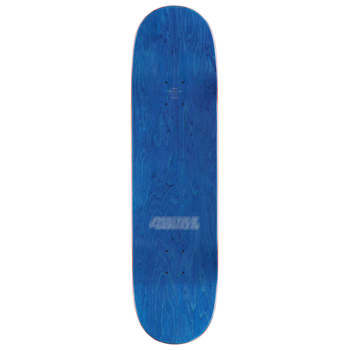 411VM Athletic 93 Skateboard Deck - White - 8.50