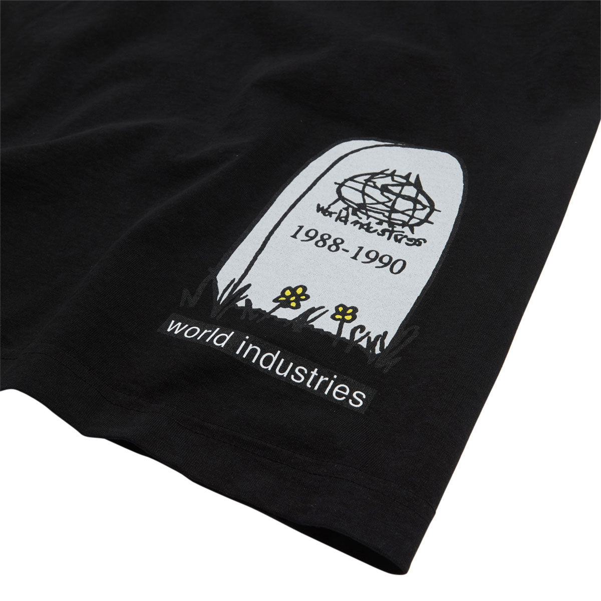 World Industries Skateboarding is Dead T-Shirt - Black image 3