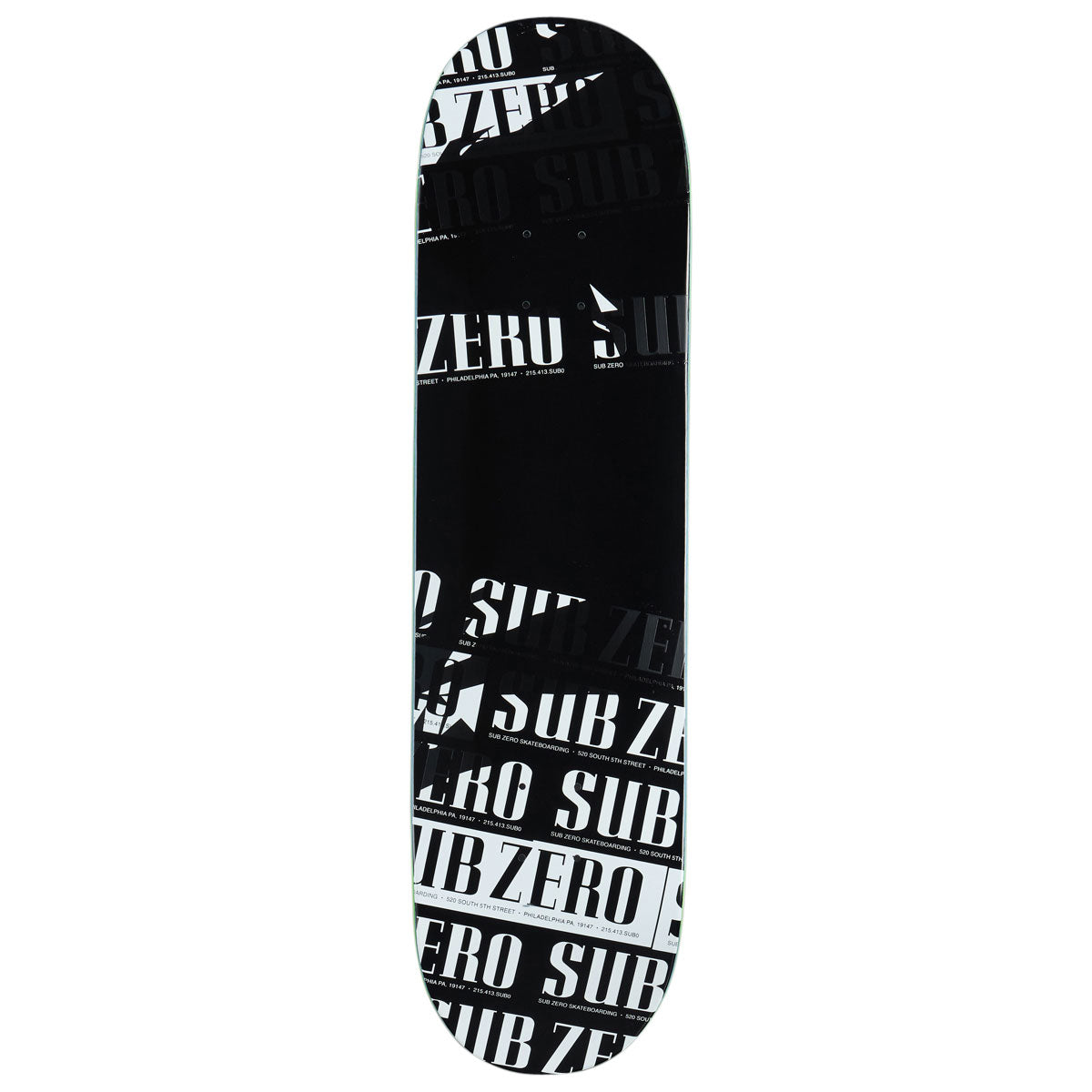 Sub Zero Real Life Stickers EX7 Skateboard Deck - 8.25