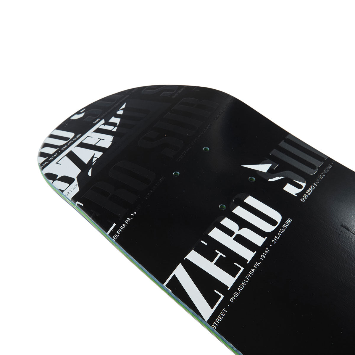 Sub Zero Real Life Stickers EX7 Skateboard Deck - 8.25