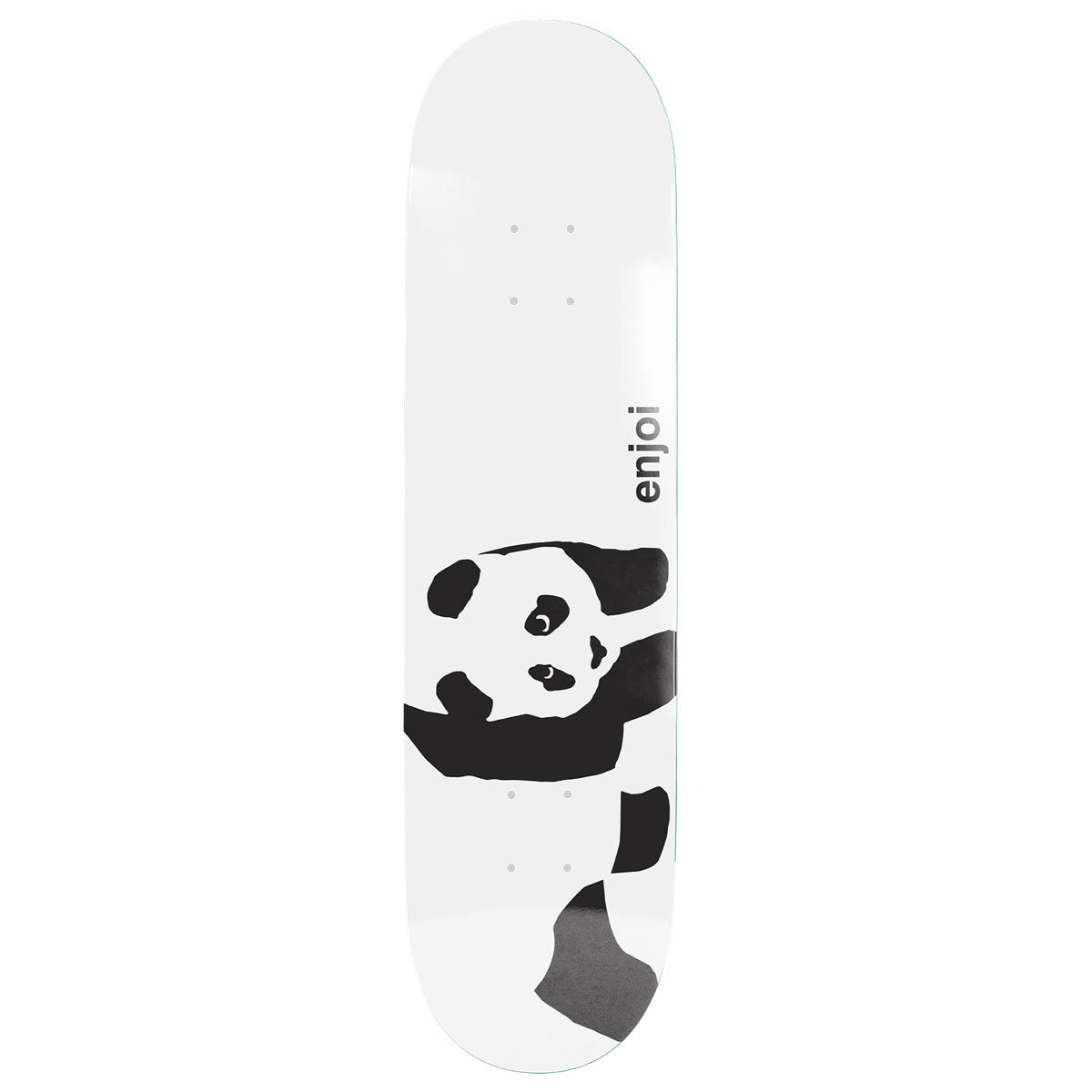 Enjoi Whitey Panda R7 Skateboard Deck - White - 8.50