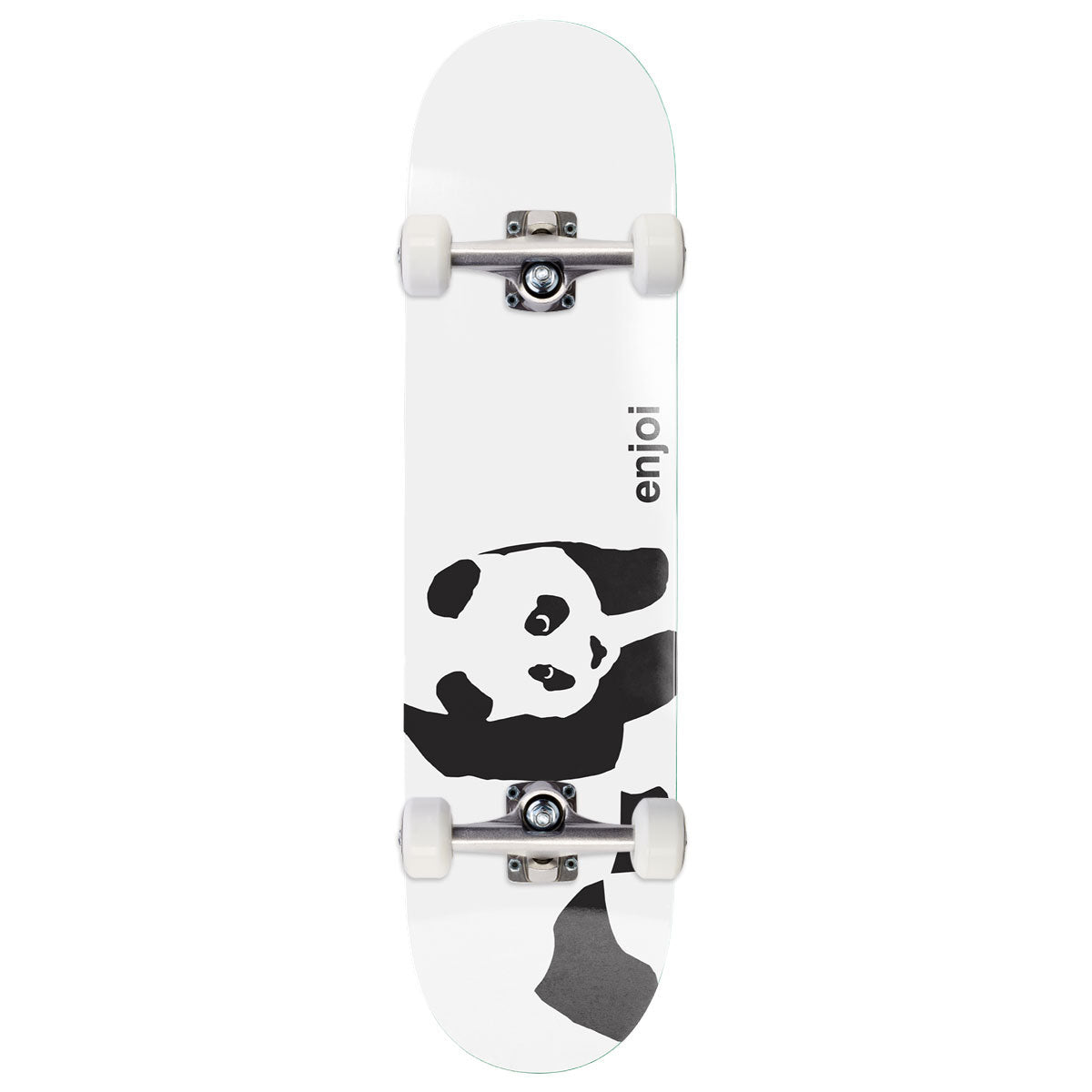 Enjoi Whitey Panda R7 Skateboard Complete - White - 8.50