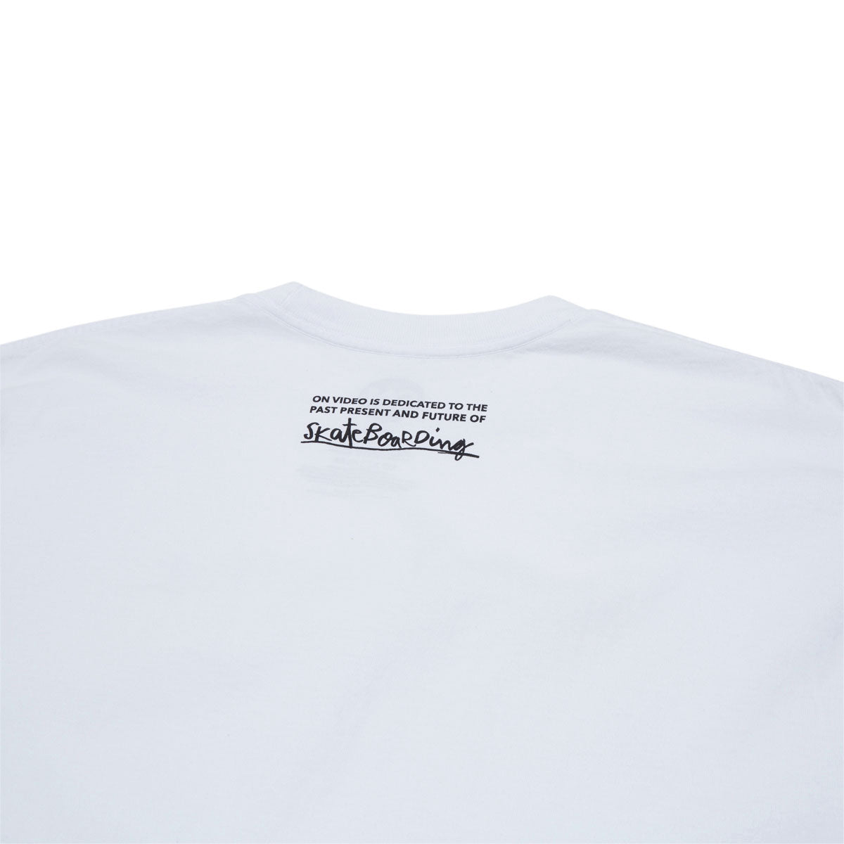 On Video Classsic Logo T-Shirt - White image 4