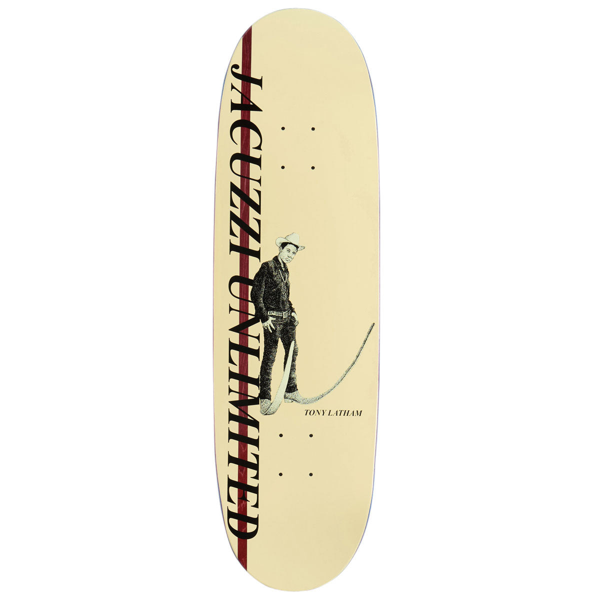 Jacuzzi Unlimited Tony Latham Boots EX7 Skateboard Deck - 9.125